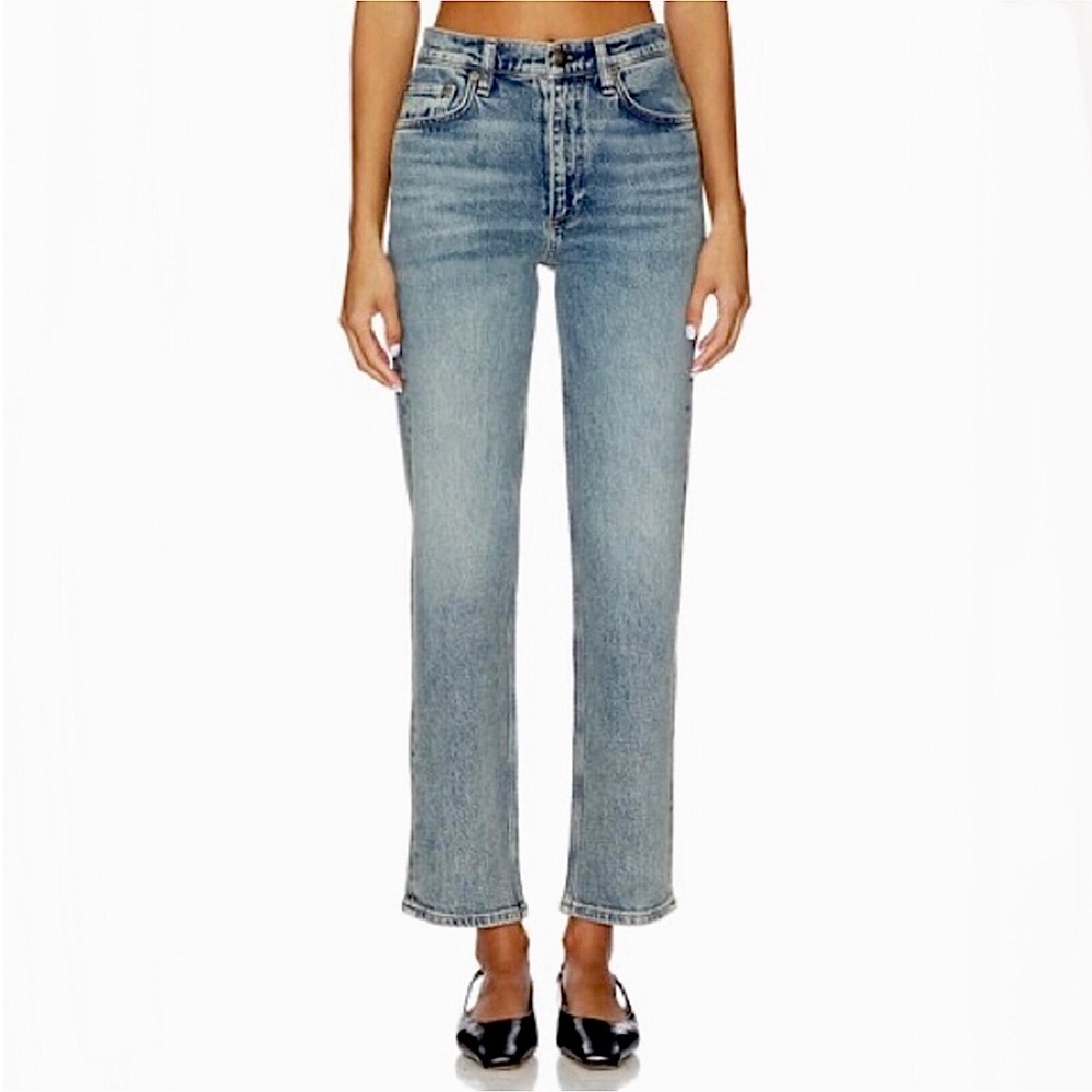 rag & bone Harlow Mid-Rise Ankle Straight Jeans NWT